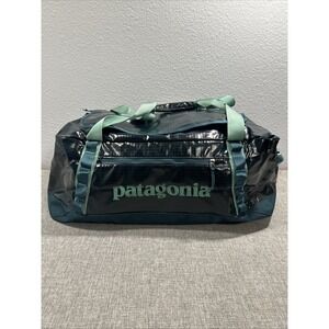 NEW Patagonia Black Hole Duffel 60L Rare Tide Teal W Straps Gloss Discontinued